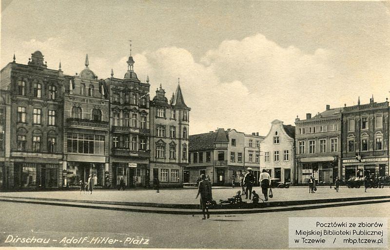 Pocztówki przedstawiające dawny Tczew