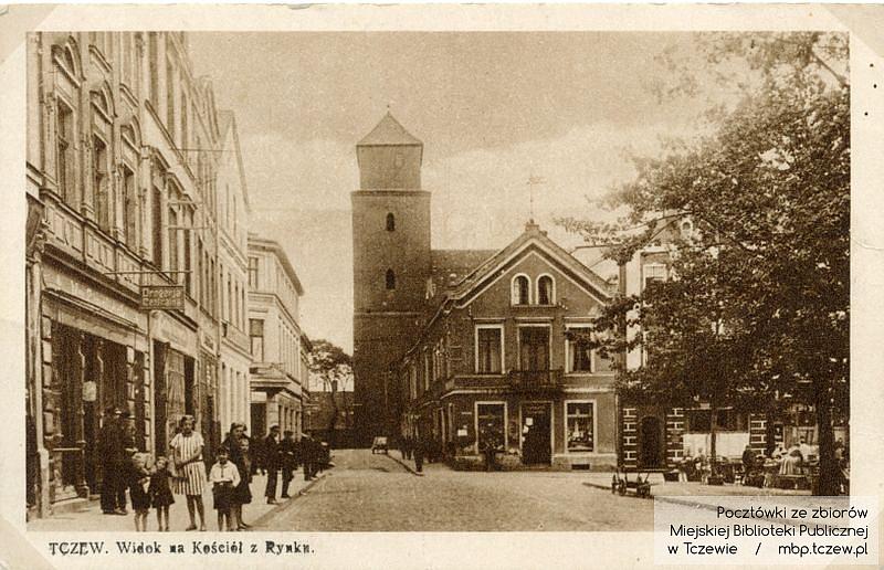 Pocztówki przedstawiające dawny Tczew