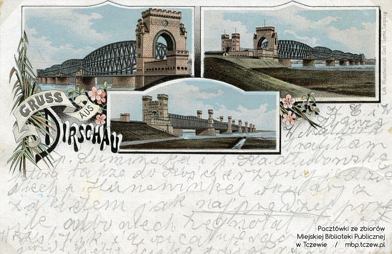 Pocztówki przedstawiające dawny Tczew