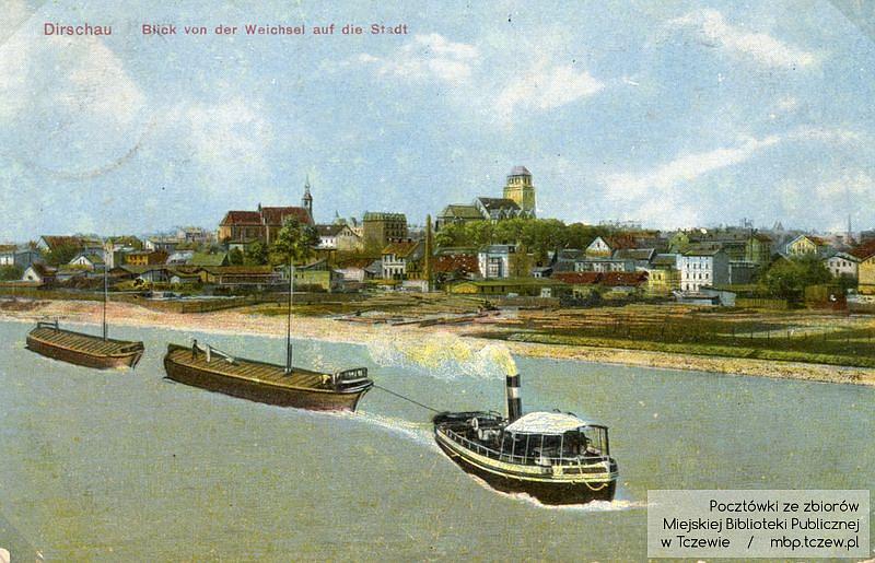 Pocztówki przedstawiające dawny Tczew