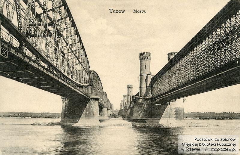 Pocztówki przedstawiające dawny Tczew