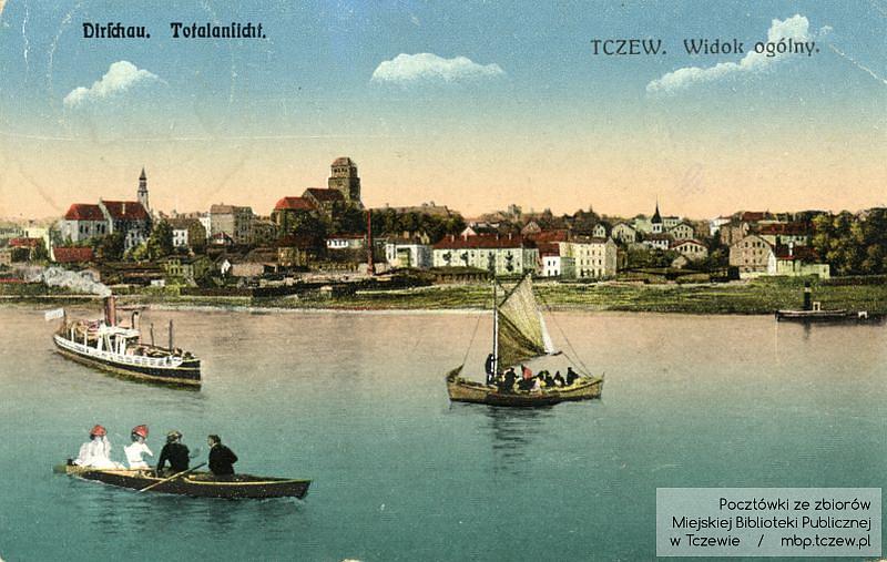 Pocztówki przedstawiające dawny Tczew