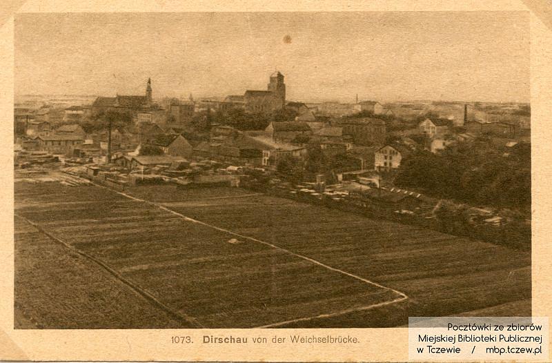 Pocztówki przedstawiające dawny Tczew