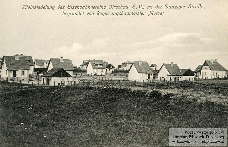 Pocztówki przedstawiające dawny Tczew