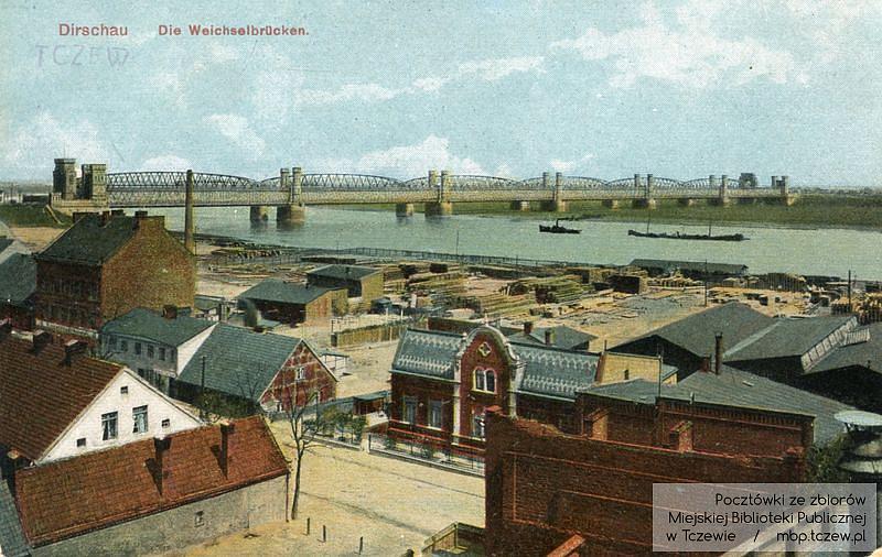 Pocztówki przedstawiające dawny Tczew