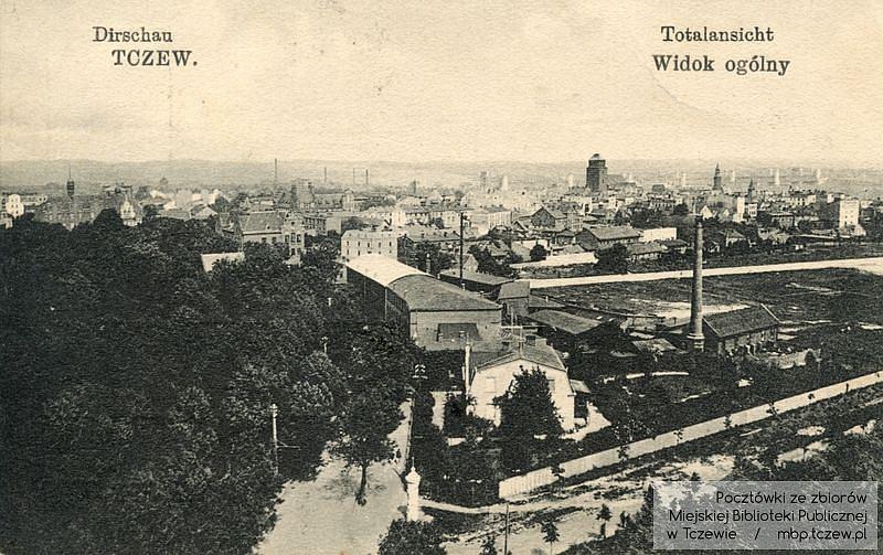 Pocztówki przedstawiające dawny Tczew