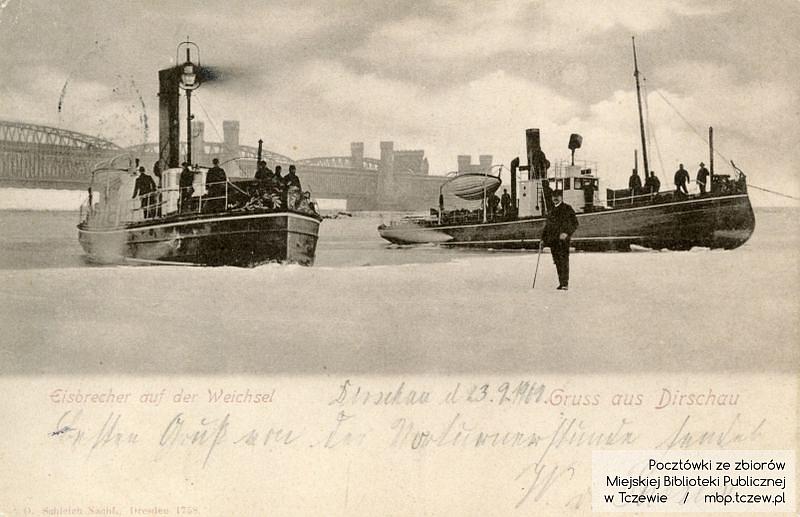 Pocztówki przedstawiające dawny Tczew