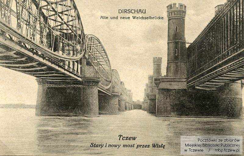 Pocztówki przedstawiające dawny Tczew